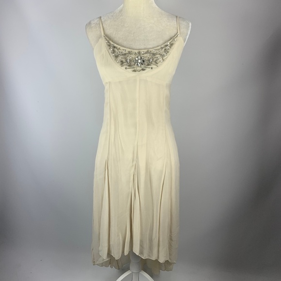 Willow & Clay Dresses & Skirts - NWT Willow & Clay Dress Small Off White Rhinestone